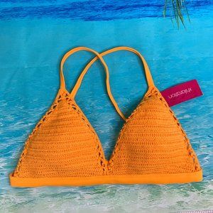 Xhilaration Orange Bikini Top Medium #CC-014